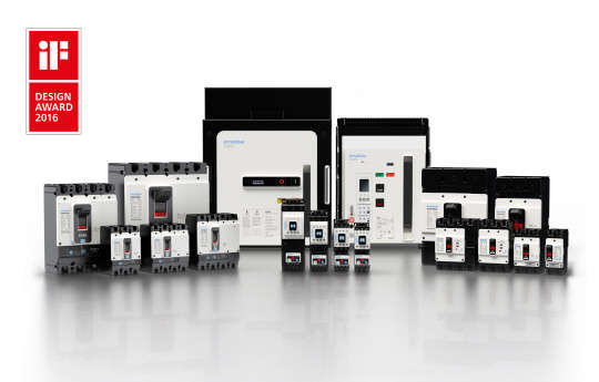 세계 3대 디자인 어워드 중 하나인 'iF 디자인 어워드 2016'에서 수상한 현대중공업의 'HG시리즈 중저압차단기'. <현대중공업 제공>